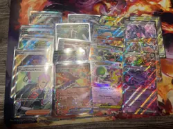 Pokemon TCG S&V/Mega Evolutions Card Bulk EX Holos Full Art Trainers - Image 1
