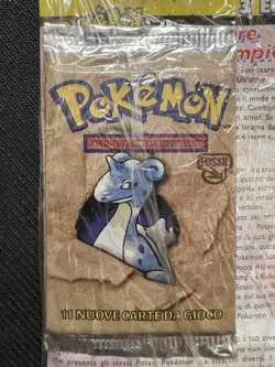 Fossil ITA Lapras Art Pokemon Card Booster Sealed Pack TCG Scambia & Gioca ! - Image 2