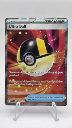 Ultra Ball 264/217 ASC Full Art Holo Trainer-Item Pokemon TCG Card - Image 1