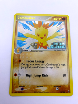 Pokemon Card - Reverse-Holo Combusken 16/100 EX Crystal Guardians *LP* Rare - Image 1