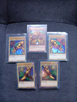 Yugioh Ultra Rare EXODIA THE FORBIDDEN ONE 5-Card SET **HOT** + Bonus - Image 1