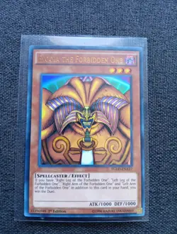 Yugioh Ultra Rare EXODIA THE FORBIDDEN ONE 5-Card SET **HOT** + Bonus - Image 2