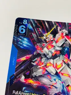 Full Armor Unicorn Gundam Destroy Mode GD03-010 U+ R+ Alt Art Steel Requiem CARD - Image 4