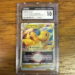 Dragonite VSTAR SWSH236 SWSH: Sword & Shield Promo Cards Holo CGC 10 - Image 1