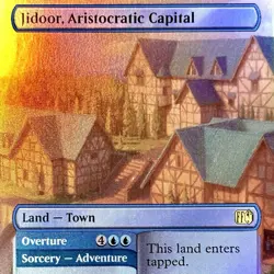 Jidoor, Aristocratic Capital (Borderless) - FOIL - MTG - FIN - 0311 - RARE ~ NM - Image 1
