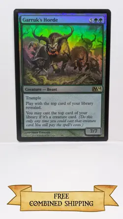 Garruk's Horde Core Set 2014 (M14) Foil - Image 1
