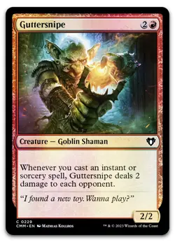 Guttersnipe #229 (Foil) (NM) Commander Masters CMM Magic MTG - Image 1