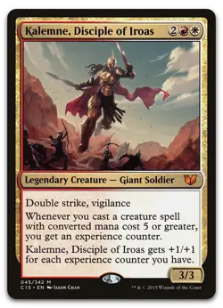 Kalemne, Disciple of Iroas #45 (NM) Commander 2015 C15 Magic MTG - Image 1