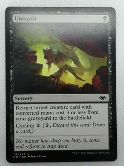 MTG Unearth Modern Horizons NM - Image 1