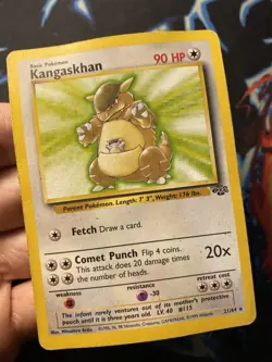 Kangaskhan 21/64 Jungle Unlimited - Non Holo Rare - WOTC Pokemon Card D HP - Image 3