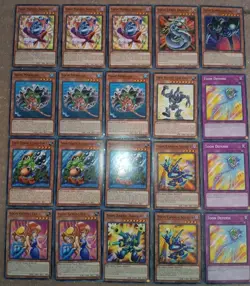 Yu-Gi-Oh Toon Monster Lot Of 20 Cards LP-NM - Image 1