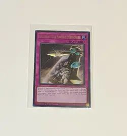 Yu-Gi-Oh! Destruction Sword Memories #MP25-EN281 Ultra Rare 1st Ed (NM) + Bonus - Image 1