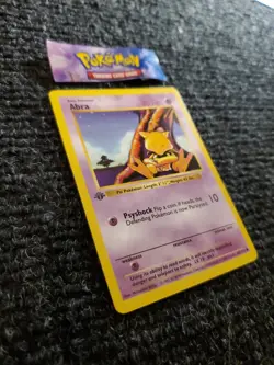 Abra - 43/102 - Pokemon Base Set Shadowless 1st Edition Card WOTC NM - Image 3