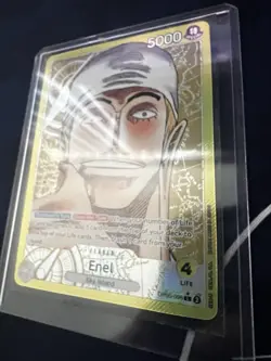 Enel OP05-098 Alt Art Leader One Piece Card Game English, NM Condition - Image 2