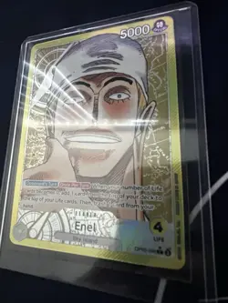 Enel OP05-098 Alt Art Leader One Piece Card Game English, NM Condition - Image 3