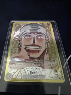 Enel OP05-098 Alt Art Leader One Piece Card Game English, NM Condition - Image 4