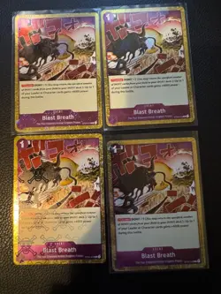 ST04-016 Blast Breath Jolly Roger Foil PRB-01 Playset - One Piece Card Game - Image 1