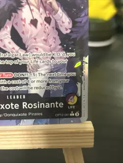 Donquixote Rosinante (061) (Alternate Art) OP12-061 Legacy of the Master Foil - Image 5