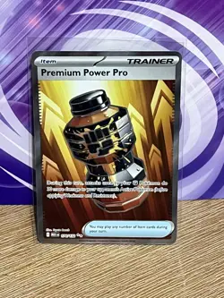 Premium Power Pro 174/132 Pokemon TCG Card Mega Evolution Ultra Rare Holo NM... - Image 1