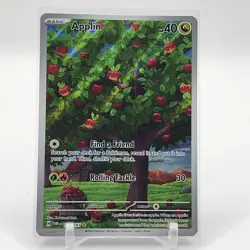 Applin - 185/167 - Illustration Rare - Twilight Masquerade - Pokemon Card - NM/M - Image 1