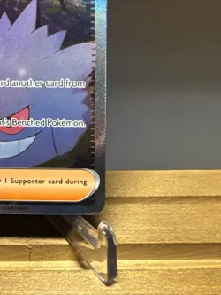 Pokemon TCG Temporal Forces Morty's Conviction Sir 211/162 Trainer Full Art - Image 4