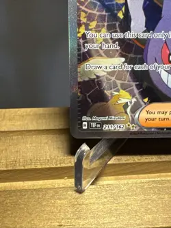 Pokemon TCG Temporal Forces Morty's Conviction Sir 211/162 Trainer Full Art - Image 5