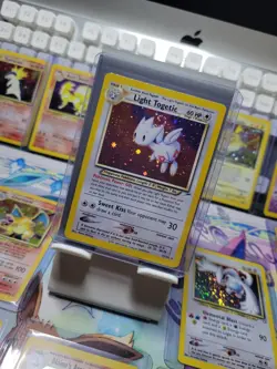 #2 Light Togetic 15/105 Neo Destiny 2000 SWIRL Holo Rare WOTC Pokemon Card TCG - Image 1