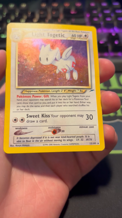 Pokemon TCG - Light Togetic 15/105 Holo - Neo Destiny - Unlimited - DMG - ENG - Image 2