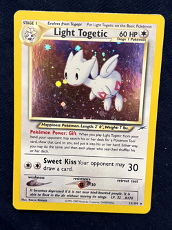Pokemon TCG Light Togetic 15/105 Neo Destiny Holo Rare NM Unlimited Great Gift - Image 5