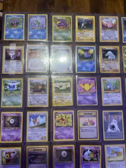 Pokemon TCG 60 card vintage lot, all binder copy’s, various conditions - Image 2
