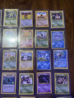 Pokemon TCG 60 card vintage lot, all binder copy’s, various conditions - Image 4