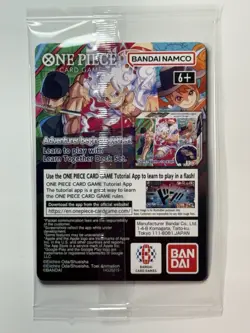 One Piece Monkey D. Luffy US Voyage College Basketball Promo Card Gonzaga SEALED - Image 2