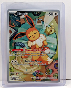 Eevee Black Star Promo 173 SVP Prismatic Evolutions Pokemon TCG Card - NM - Image 1