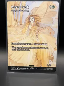 MTG - Princess Sarah - SHOWCASE - (Azusa, Lost but Seeking) - FCA #15 - Rare -NM - Image 1