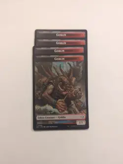 (4) Goblin (0006) / Treefolk (0003) Token *PLAYSET* Lorwyn Eclipsed Regular NM - Image 1