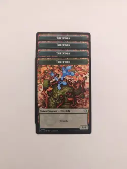 (4) Goblin (0006) / Treefolk (0003) Token *PLAYSET* Lorwyn Eclipsed Regular NM - Image 2