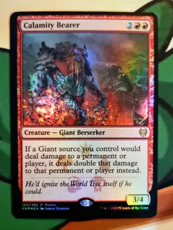 X 1 Calamity Bearer NM Kaldheim 125 MTG Magic The Gathering - Image 1