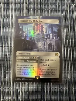 Ishgard, the Holy See (Borderless) - Final Fantasy - Foil - NM - Image 1