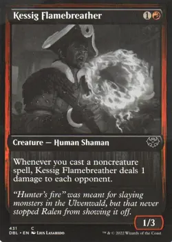 MTG Kessig flamebreather- Innistrad: Double Feature #431 - Image 1