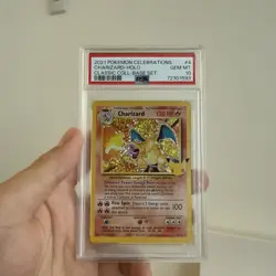 Charizard Celebrations Classic Coll #4 PSA 10 Base Set Holo 2021 Pokemon 4/102 - Image 1