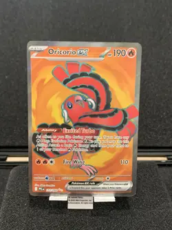 Pokemon TCG: Phantasmal Flames Oricorio Ex #110/094 Full Art Ultra Rare - Image 2