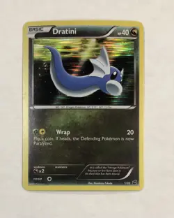 Pokemon DRATINI Card 1/20 Holo Rare Dragon Vault LP Unlimited Light Play TCG - Image 1