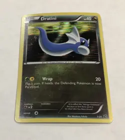 Pokemon DRATINI Card 1/20 Holo Rare Dragon Vault LP Unlimited Light Play TCG - Image 2