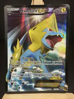 Manectric EX ⭐ 113/119 Holo Rare Ultra Phantom Forces 2014 Pokemon MP - Image 1