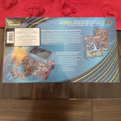 Pokemon Mega Charizard X ex Ultra Premium Collection Box Sealed New UPC - Image 2