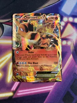 Charizard EX XY29 - Black Star Promo XY Ultra Rare Pokemon TCG MP - Image 1