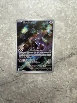 Pokemon Mewtwo TCG Scarlet & Violet 151 UPC Promo Holo Rare - Image 1