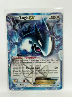 2013 Pokemon Team Plasma Lugia EX Holo Legendary Treasures 102/113 - Image 1