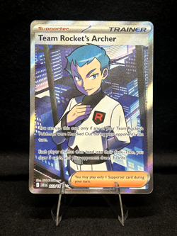 Pokemon TCG: Team Rocket's Archer 223/182 Sv10: Destined Rivals Holo - Near Mint - Image 1