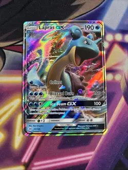 Lapras GX 35/149 Ultra Rare Pokemon SM Base Set - LP/MP - Image 1